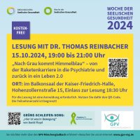 Lesung mit Dr. Thomas Reinbacher